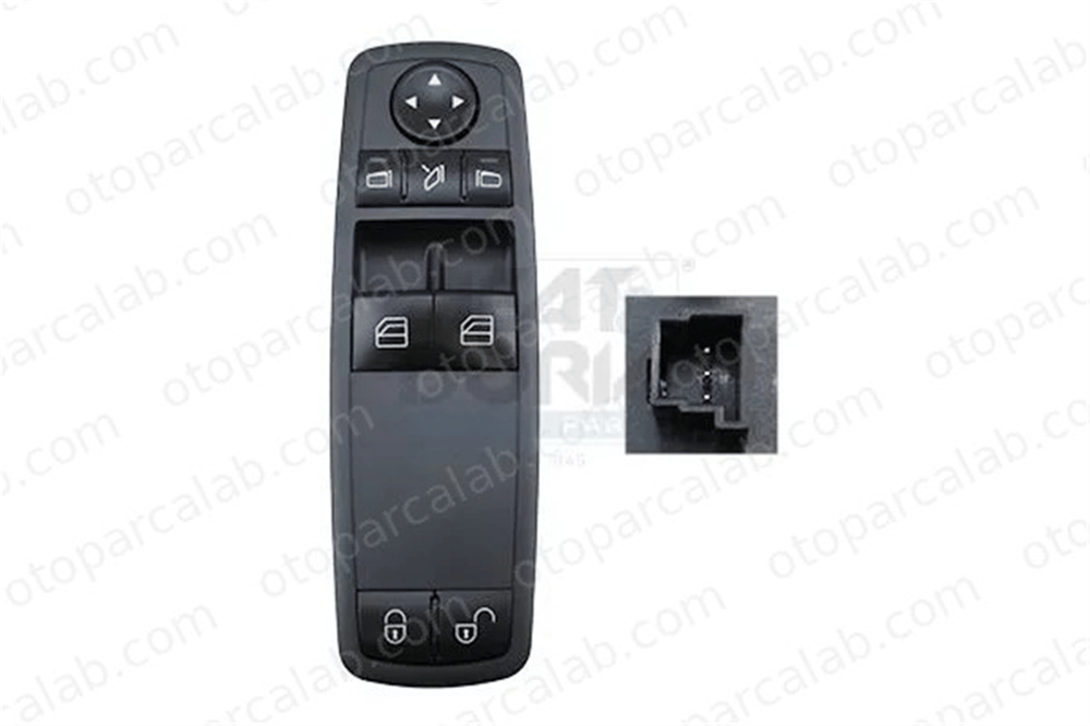 WENDERPARTS MA1698206510BK Cam Açma Düğmesi Ön Sol MERCEDES-BENZ B-SERISI Sports Tourer A1698206510 1698206510