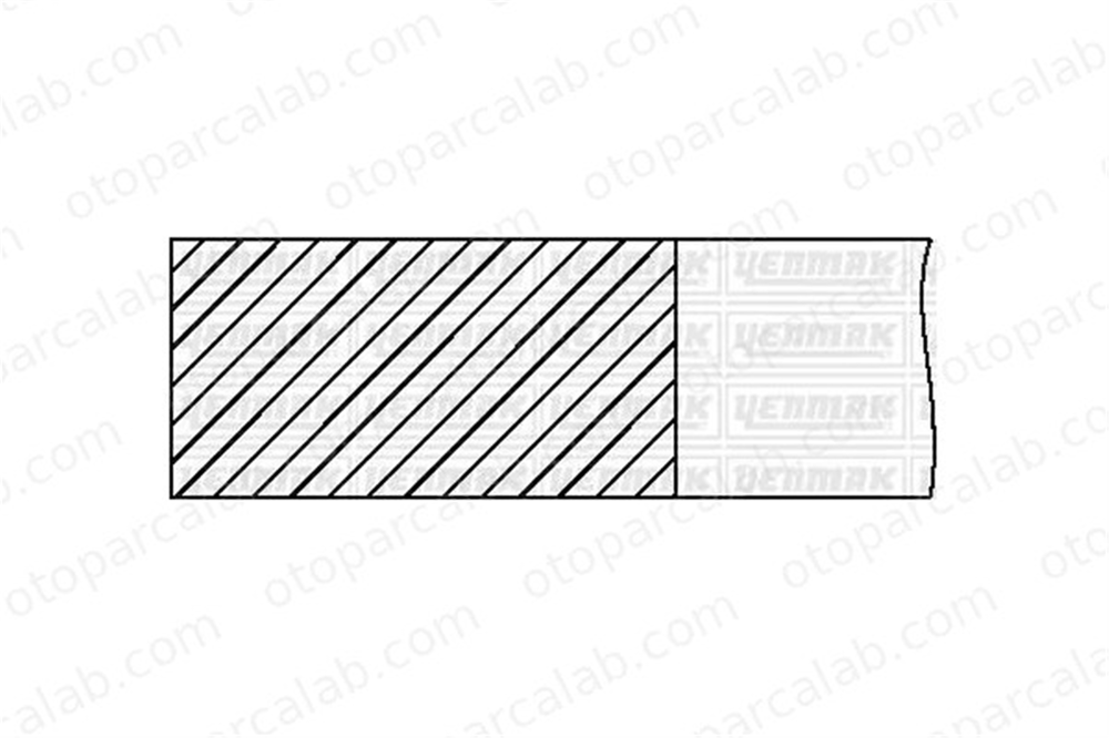 YENMAK 91-09647-050 Segman (90.41MM-STD) MERCEDES-BENZ E-SERISI E-SERISI T-Model 91-09647-050