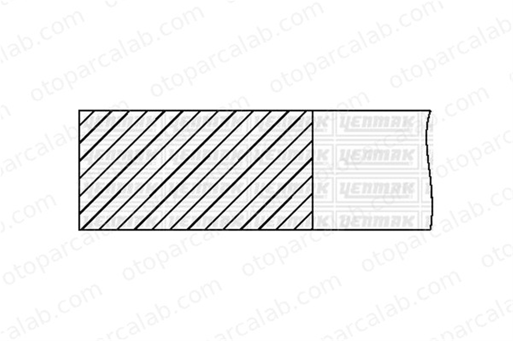 YENMAK 91-09803-000 Segman (79.00MM-STD) OPEL ASTRA F Kombi van ASTRA F Station wagon 9109803000 2430900