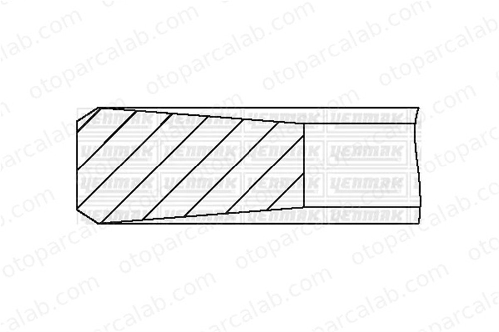 YENMAK 91-09912-000 Segman (97.00MM-STD) MERCEDES-BENZ AROCS ACTROS MP4 / MP5 30372518 003 037 25 18