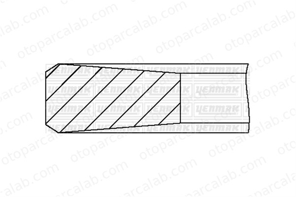 YENMAK 91-09912-050 Segman (97.50MM) MERCEDES-BENZ AROCS ACTROS MP4 / MP5 3520300624 A3520300624