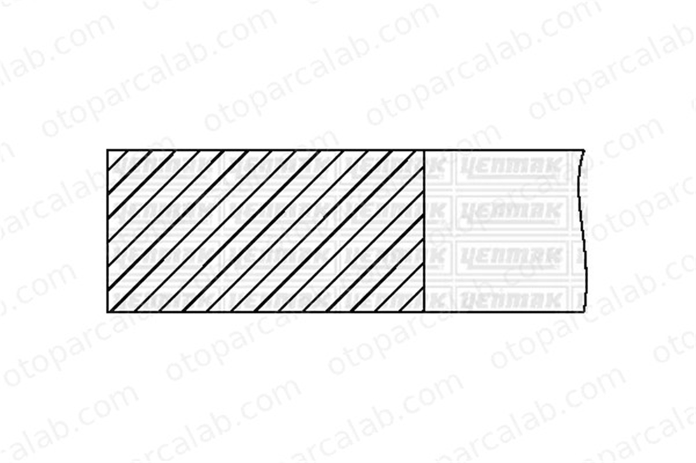 YENMAK 91-09918-000 Segman (127.00MM-STD) SCANIA R II P II 43164 2510700