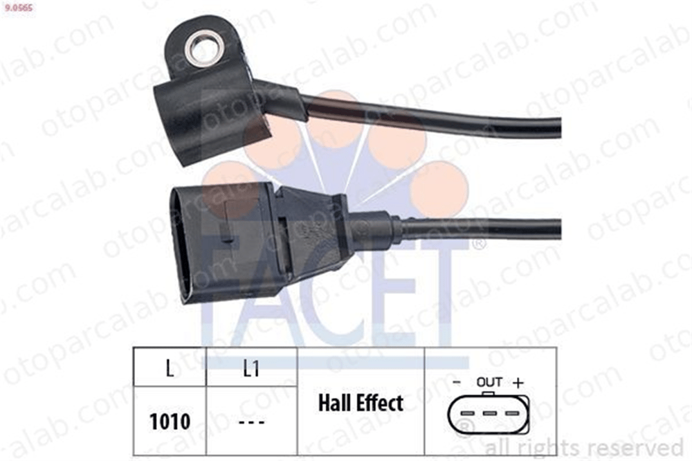 ZEGEN ZCMS1094 Eksantrik Devir Sensörü SKODA SUPERB I AUDI A4 B6 38906433A 038 906 433 A