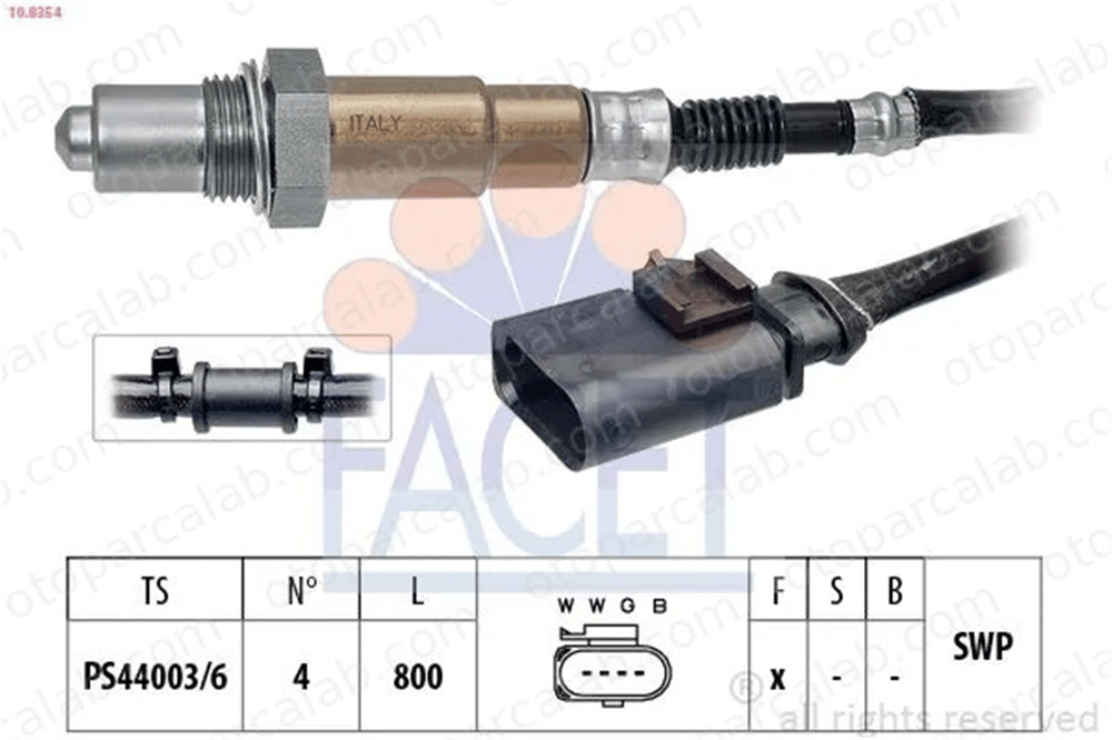 ZEGEN ZLS1094 Oksijen (Lambda) Sensörü SEAT LEON AUDI A3 Sportback 3H906262AR 4C906262AF