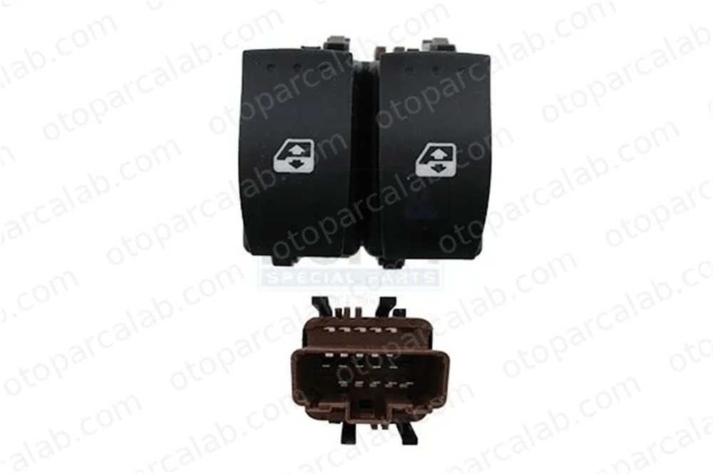 ZEGEN ZSW1014 Cam Açma Düğmesi Ön Sağ RENAULT LAGUNA II Grandtour MEGANE II 8200315040 8200315050