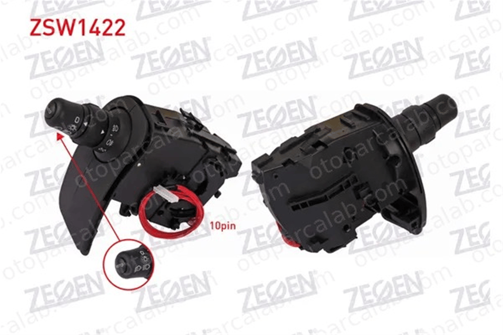 ZEGEN ZSW1422 Far Sinyal Kolu RENAULT CLIO III CLIO III Grandtour 7701057088 7701057089