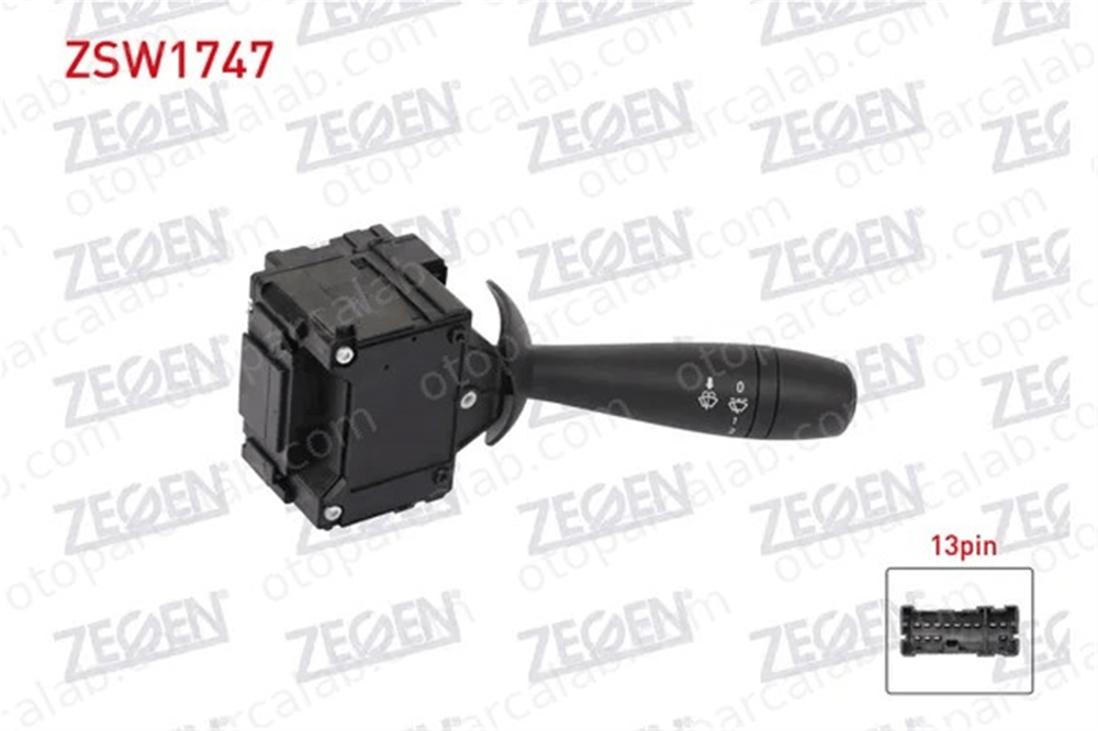 ZEGEN ZSW1747 Silecek Kumanda Kolu DACIA LODGY LOGAN MCV II 255675226R 8201168003