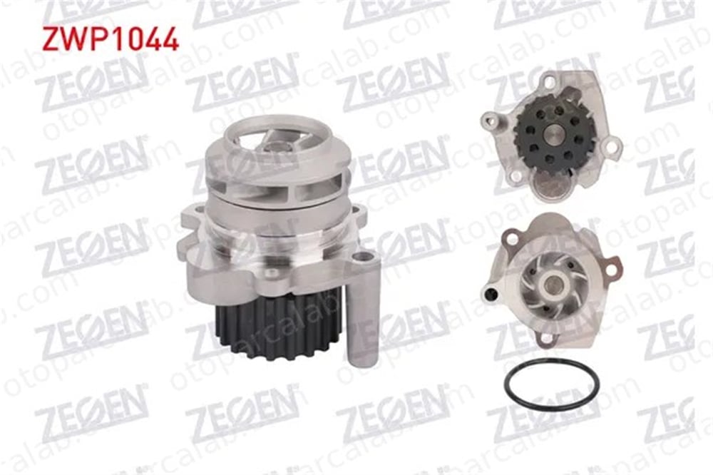 ZEGEN ZWP1044 Devirdaim Su Pompası AUDI A4 B8 Avant Q5 3L121011C 3L121011H