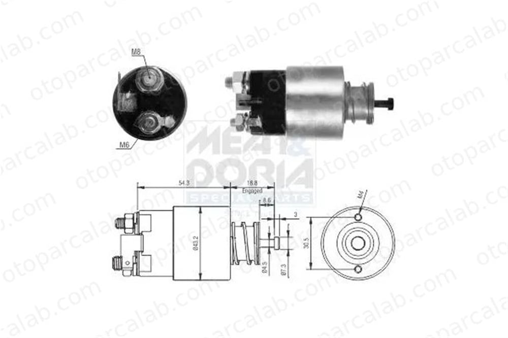 ZM 3391 Marş Otomatiği HYUNDAI ACCENT III ACCENT III Sedan 3612022810