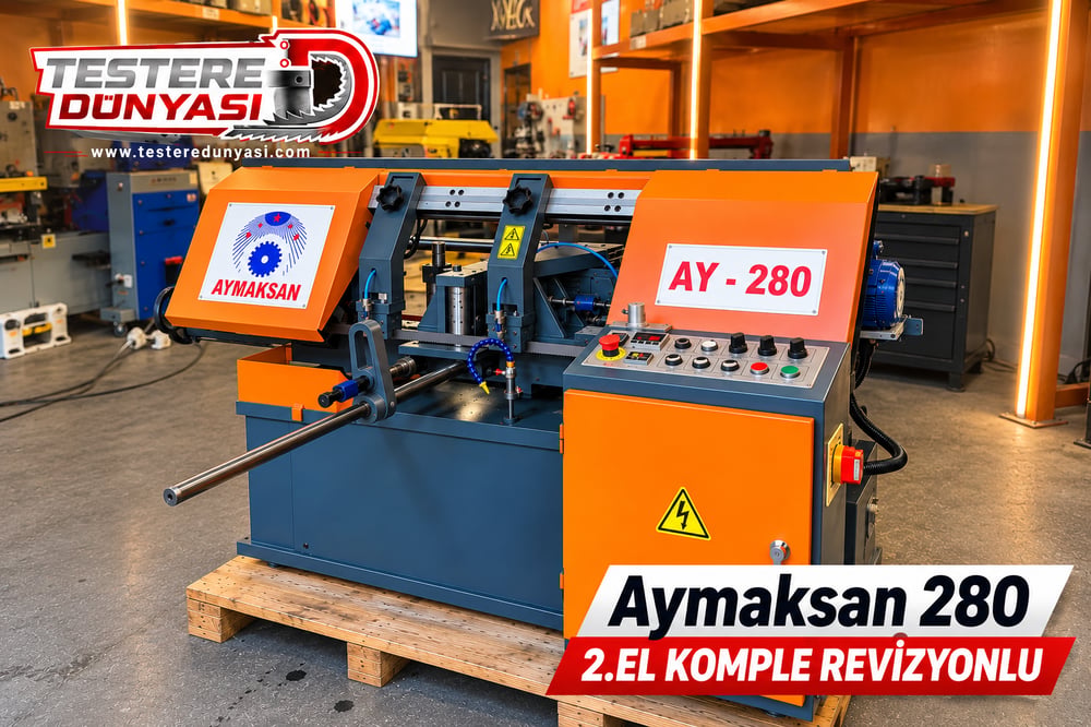 AYMAKSAN 280 2.EL KOMPLE REVİZYONLU ( TAM OTOMATİK )