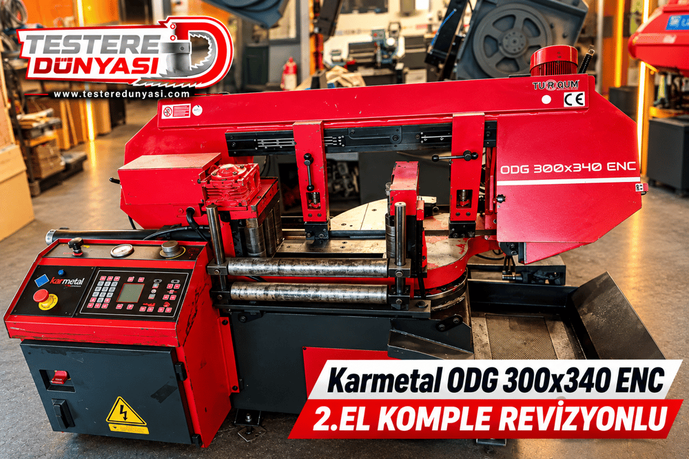 KARMETAL ODG 300x340 ENC 2.EL KOMPLE REVİZYONLU ( TAM OTOMATİK - AÇILI )