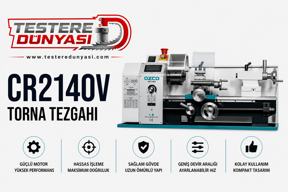 OZCO CR2140V TORNA TEZGAHI