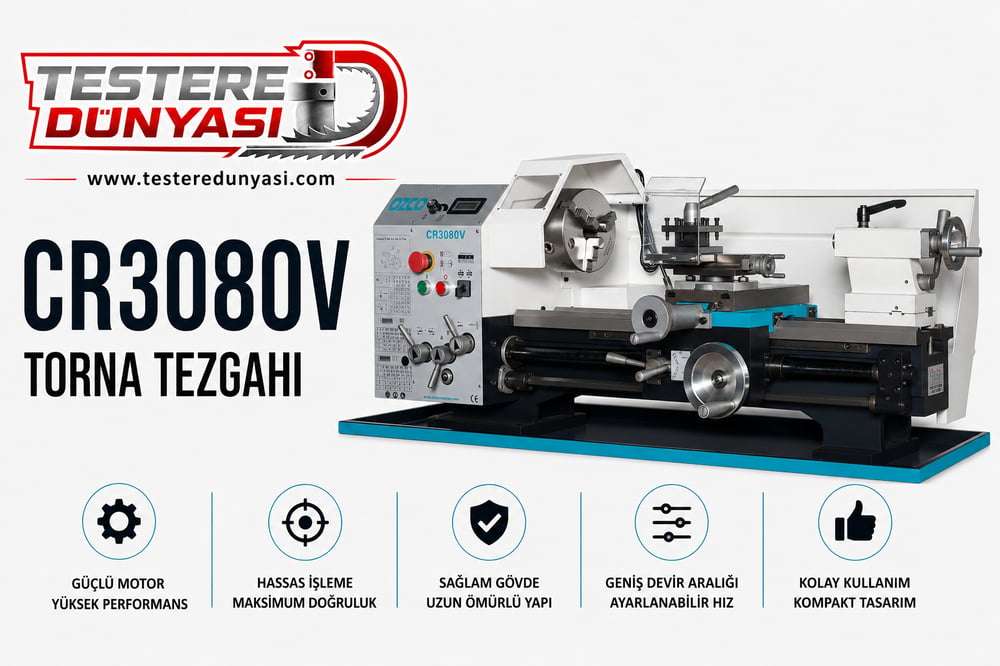 OZCO CR3080V TORNA TEZGAHI