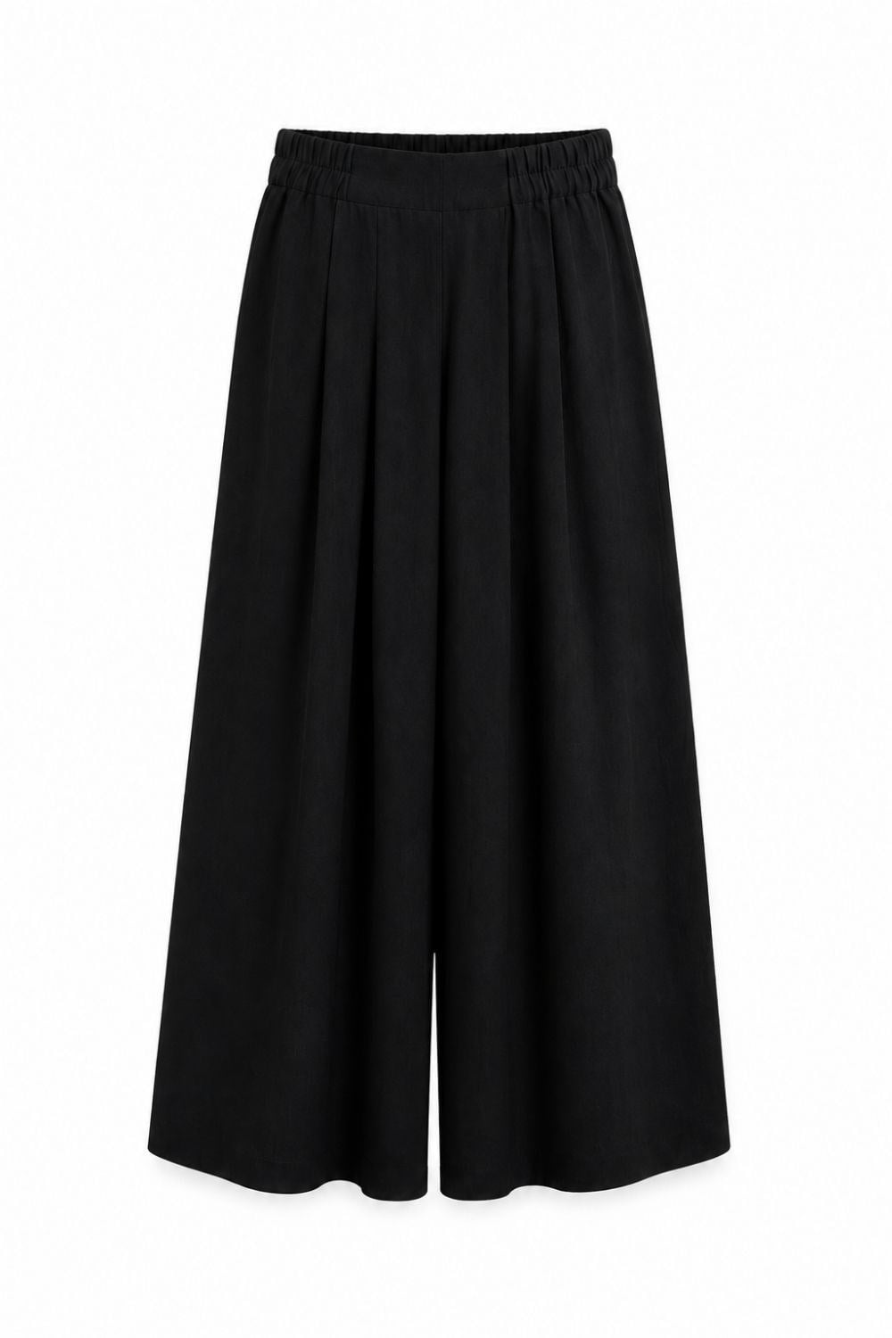 İnci Detaylı Tencel Pantolonlu Takım - Siyah