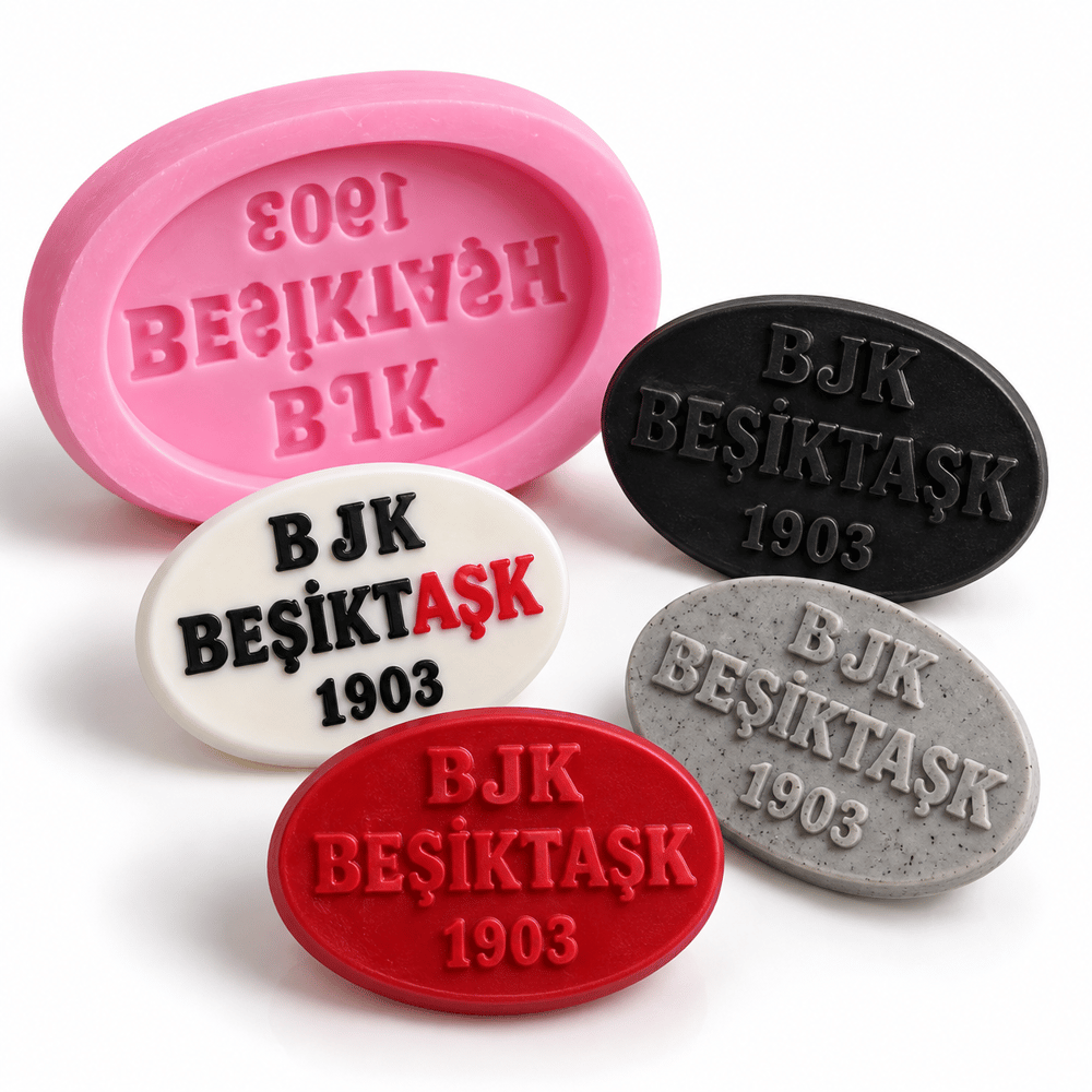 1390 - Silikon Kalıp Mum Kalıbı - Beşiktaş