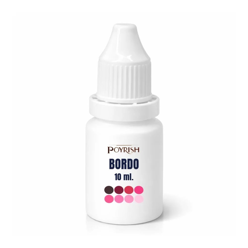 Bordo Sabun Boyası 10 ml.