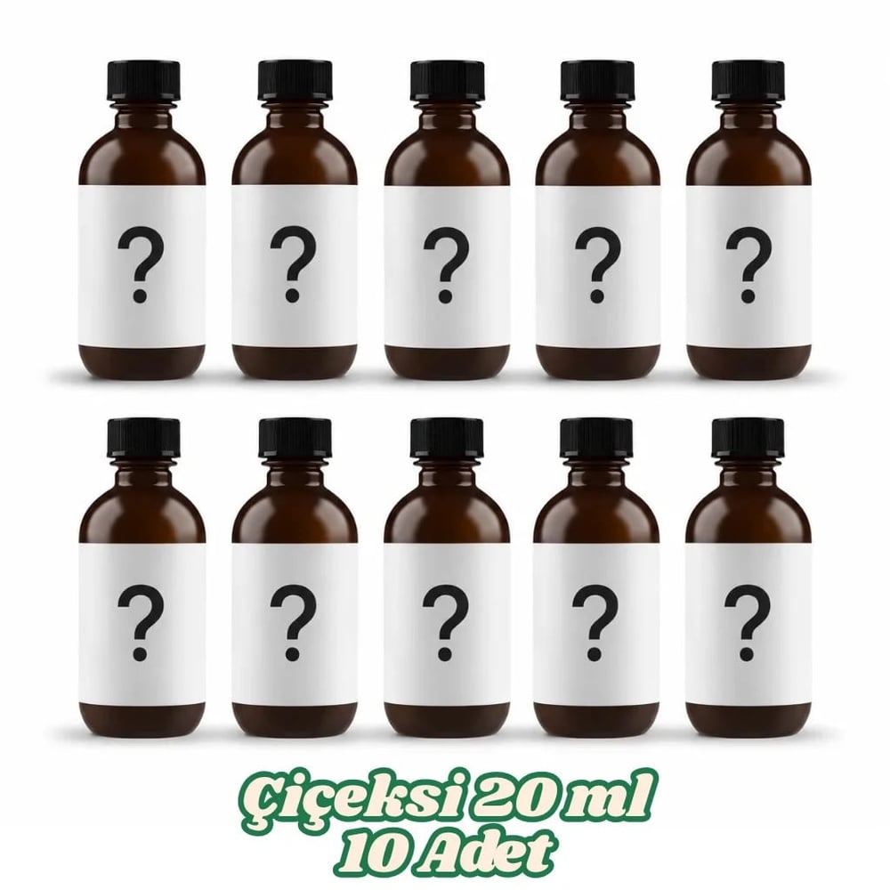 Çiçeksi Kokular 20 ml. Kendin Seç Esans Seti - 10 Adet