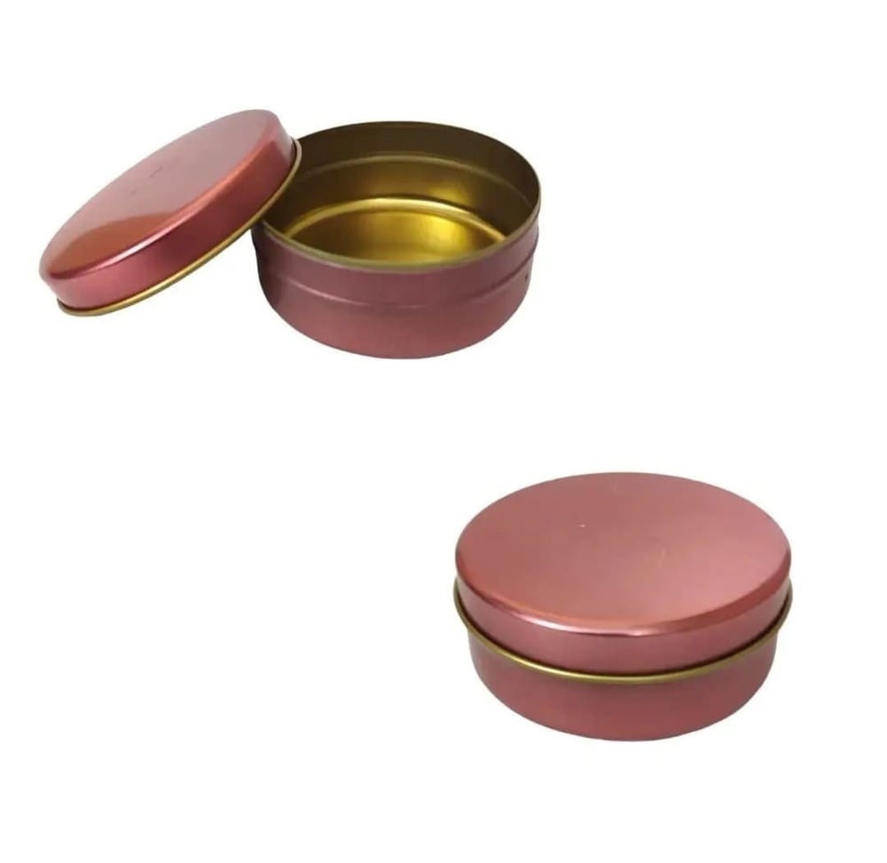 Metal Mumluk Pembe 20 Adet, Teneke Mumluklar Toptan Mumluk