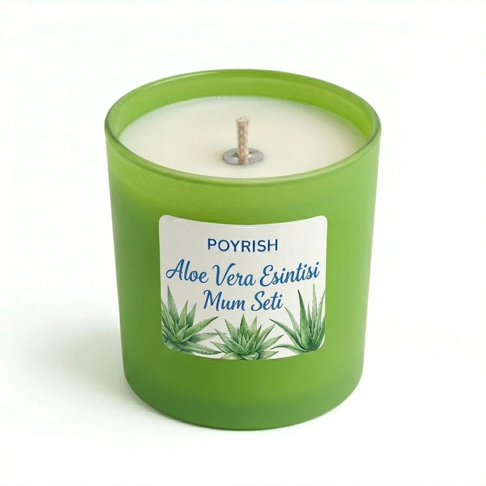 Soya Wax Muma Başlangıç Seti - ALOE VERA