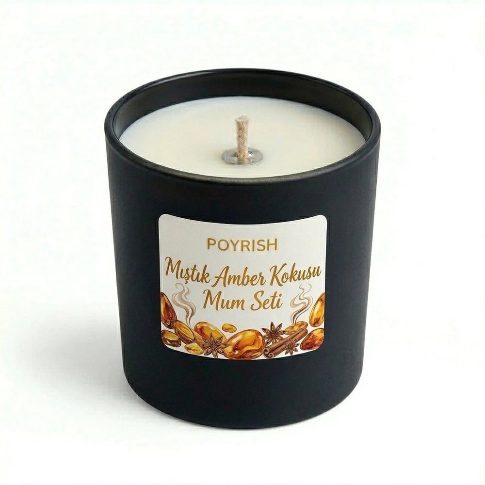 Soya Wax Muma Başlangıç Seti - AMBER