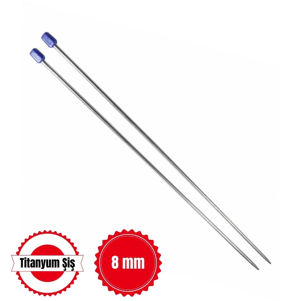 Titanyum Şiş 8 mm