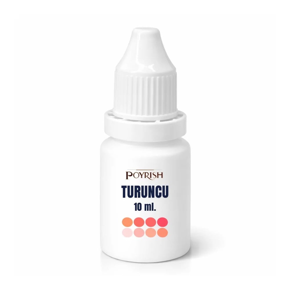 Turuncu Sabun Boyası 10 ml.