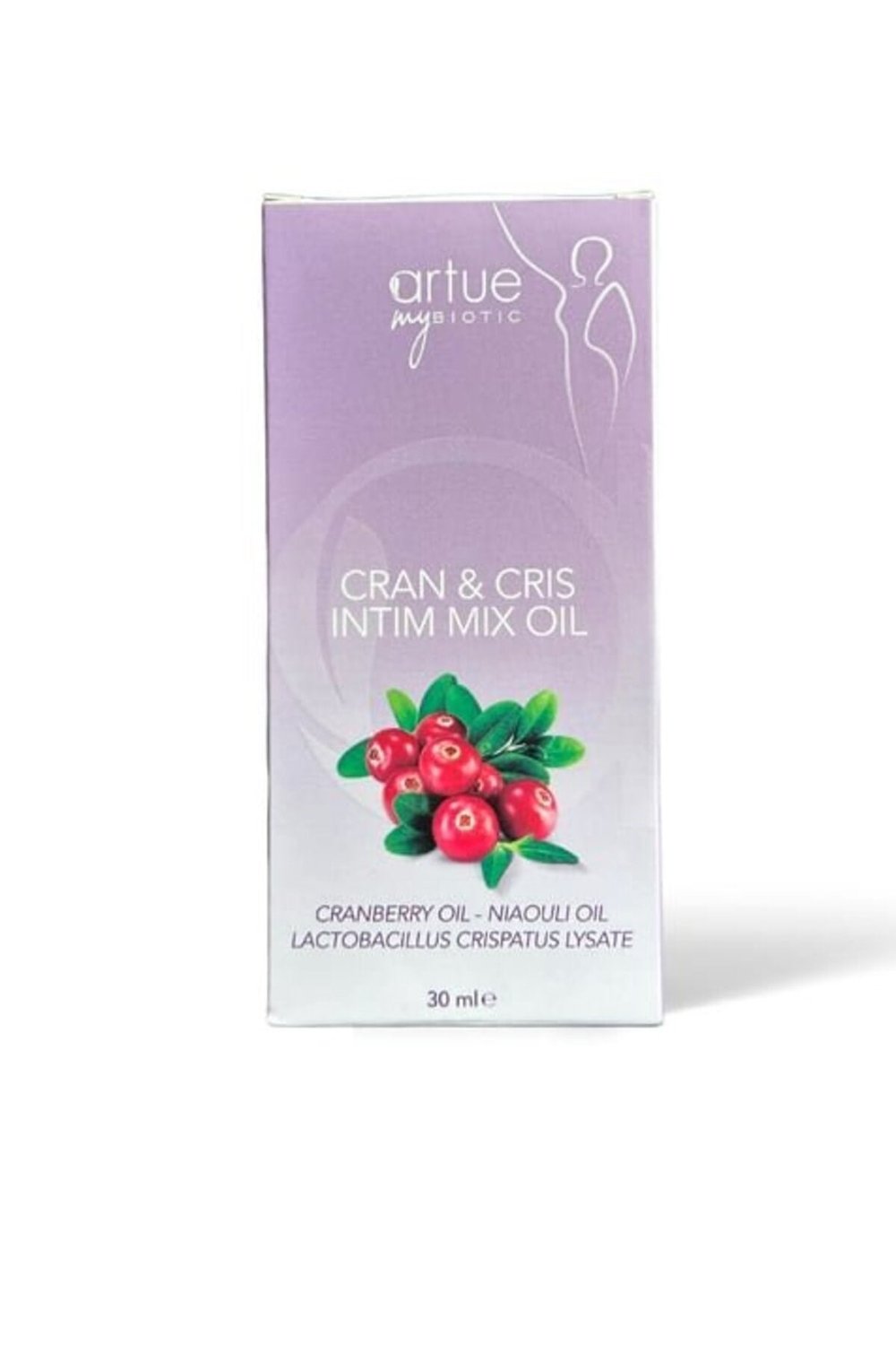 Artue MyBiotic Cran & Cris Intim Mix Oil – %100 Organik Vajinal Bakım Yağı | pH Dengeleyici | Enfek