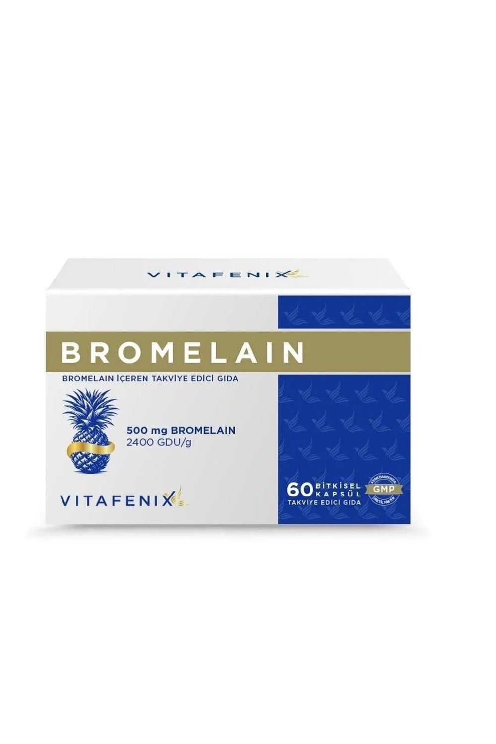 Bromelain 500mg 60 Kapsül