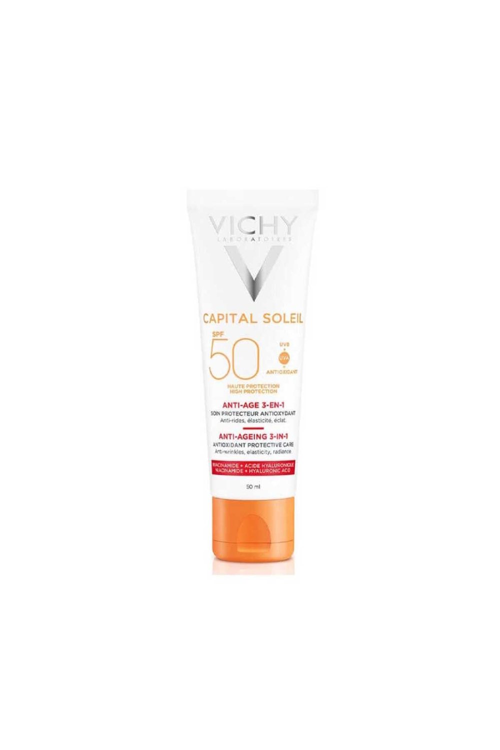 Capital Soleil Anti Ageing 3 in 1 SPF50 Yaşlanma Karşıtı Yüz Bakım Kremi 50 ml