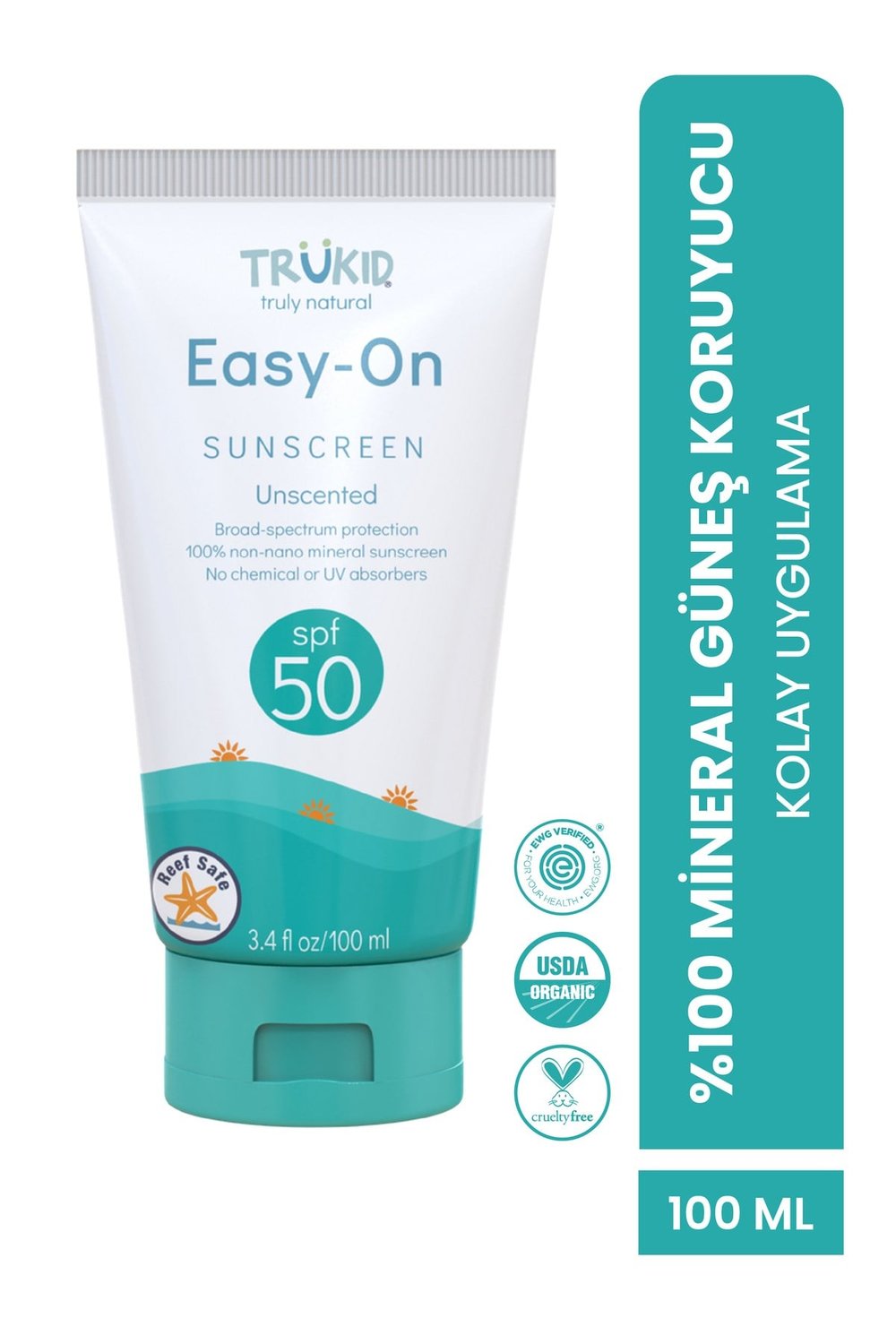 Easy On SPF50 Güneş Koruyucu 100 ml – Hassas Ciltler İçin Etkili Koruma