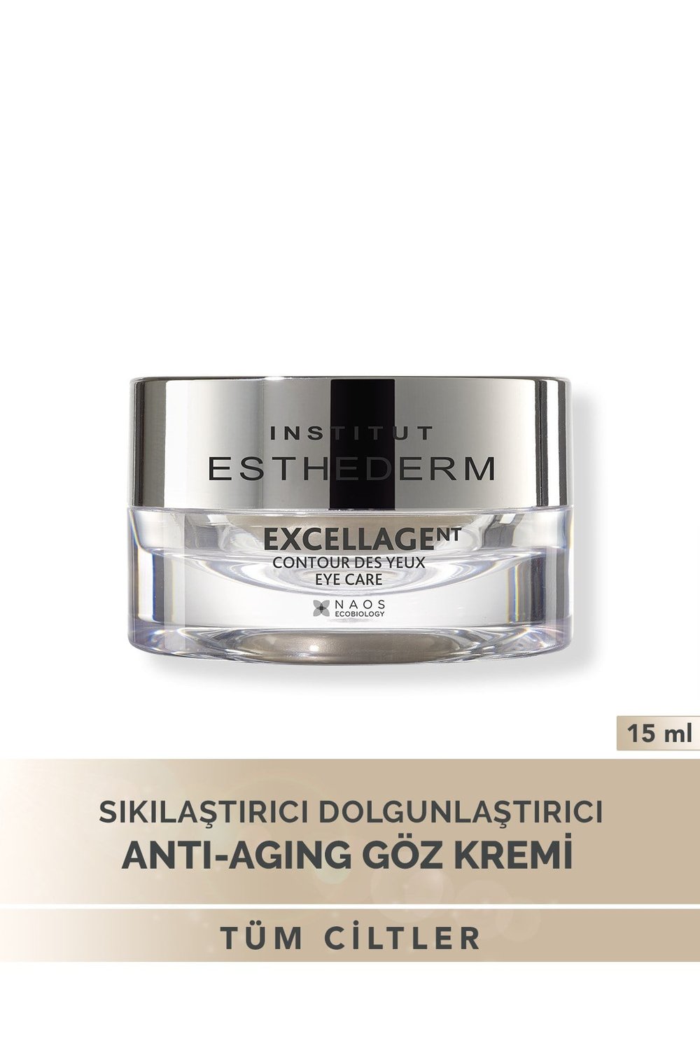 Excellage Eye Care Sıkılaştırıcı, Kırışıklık Karşıtı ve Yoğun Besleyici Göz Çevresi Bakım Kremi 15ML