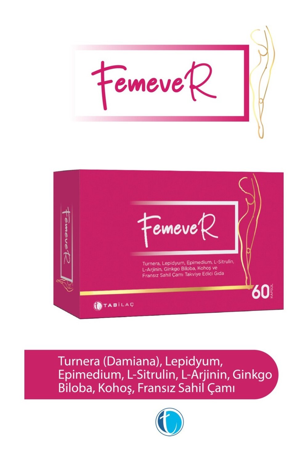 Femever 60 Kapsül