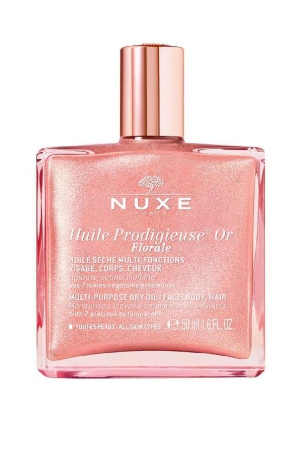 Huile Prodigieuse Or Florale , 50ml . Florale Or Çok Amaçlı Parıltılı Kuru Yağ 3264680038334