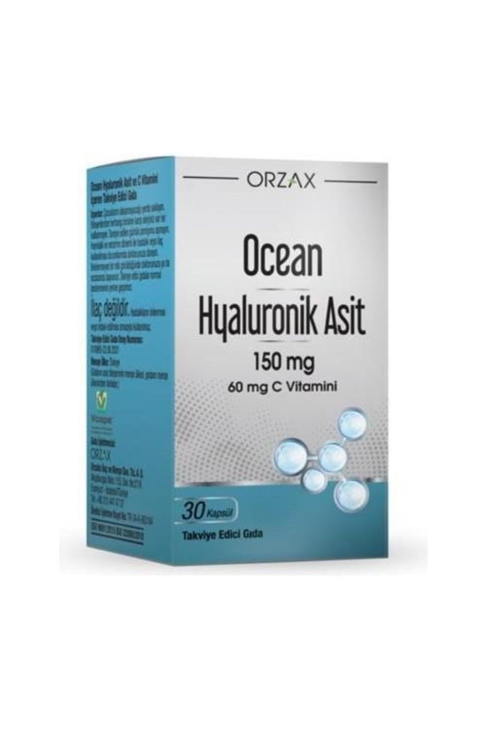 Hyaluronik Asit 150 mg 30 Kapsül