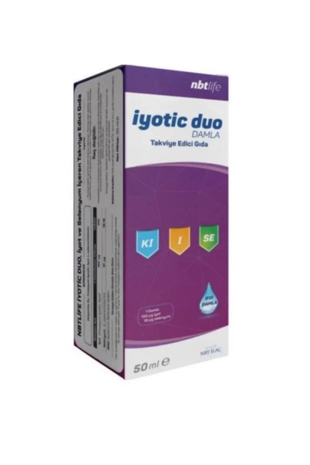 Nbtlife Iyotic Duo Damla 50 Ml