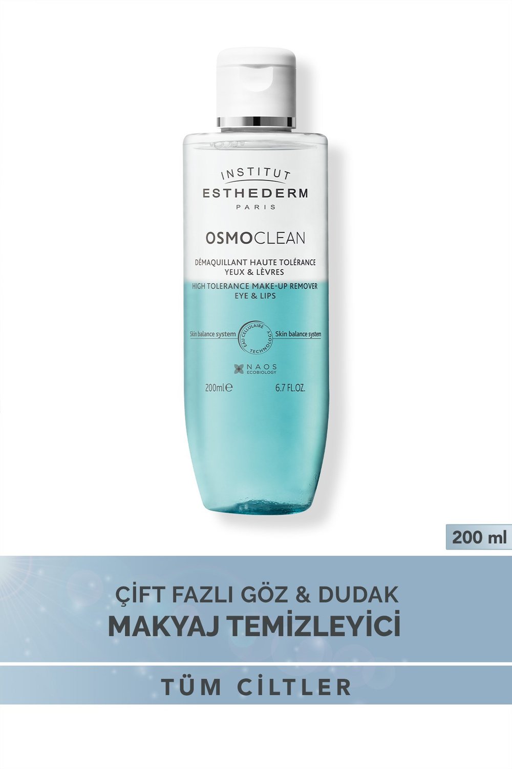 Osmoclean High Tolerance Make-up Remover 125 ml - Makyaj Temizleyici