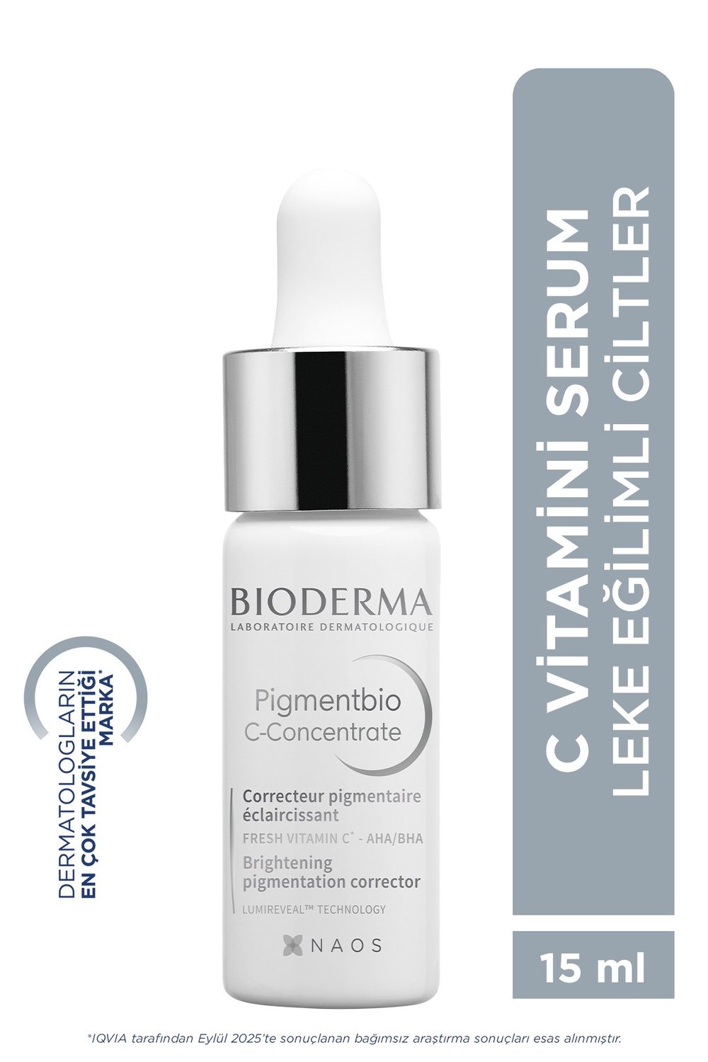 Pigmentbio C-Concentrate Leke Karşıtı Aydınlatıcı Peeling Etkili Gece Serumu 15 ML