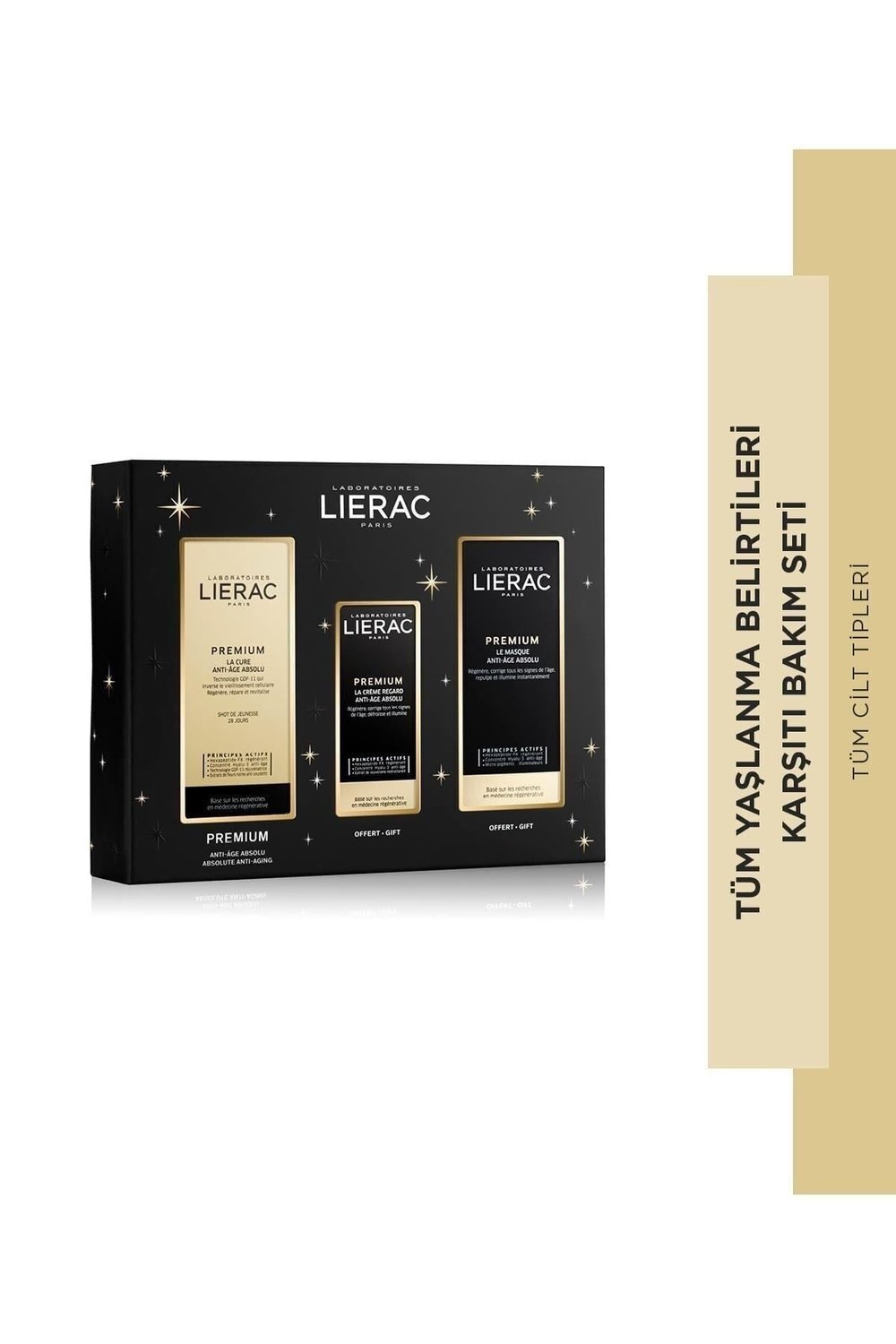 Premium Cure Yaşlanma Ve Kırışıklık Karşıtı Premium Eye Aydınlatıcı Göz Kremi Premium Maske