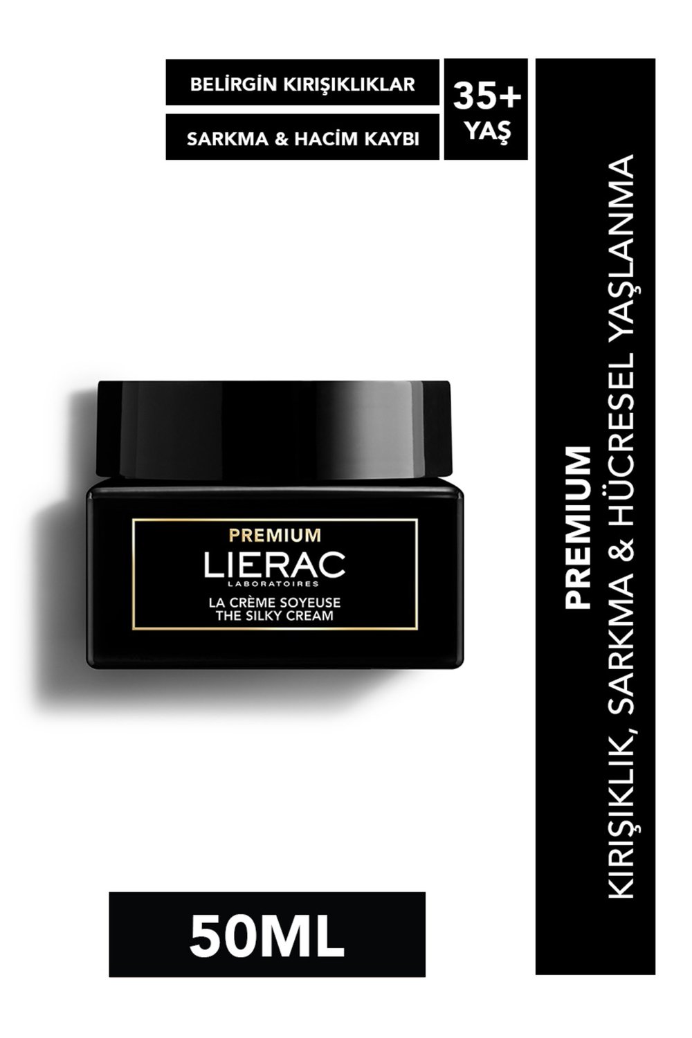 PREMIUM The Silky Cream 50 ml – Yaşlanma Karşıtı İpeksi Günlük Bakım +35 Yaş