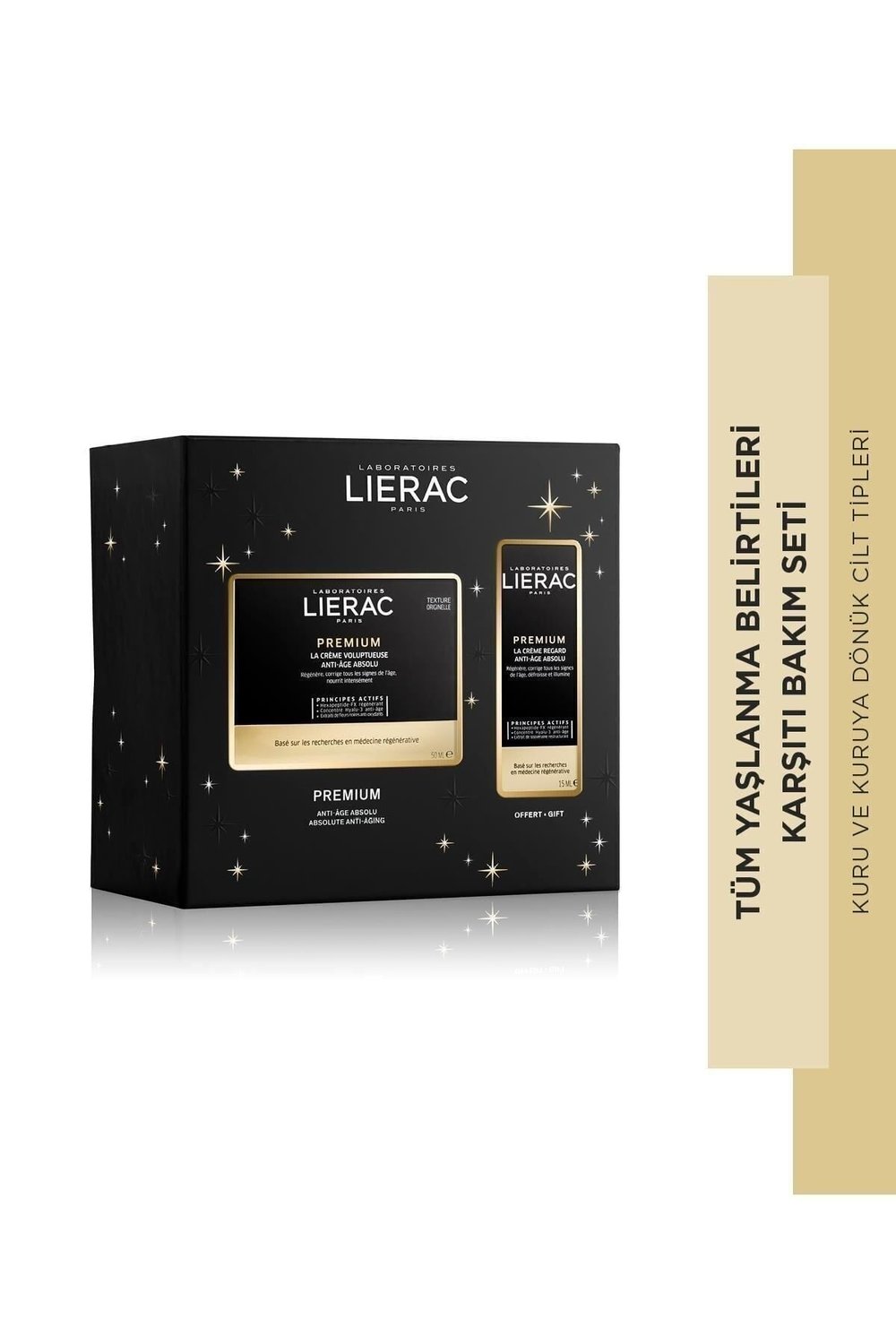 Premium Voloptuous Kırışıklık Ve Yaşlanma Karşıtı Krem 50ml Premium Eye Cream Göz Kremi 15m