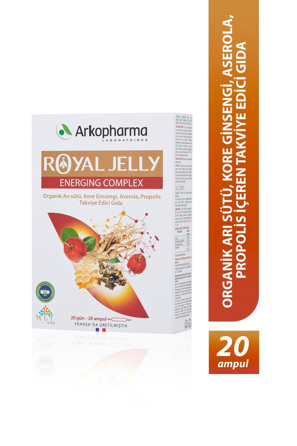 Royal Jelly Energing Complex 20 Ampül