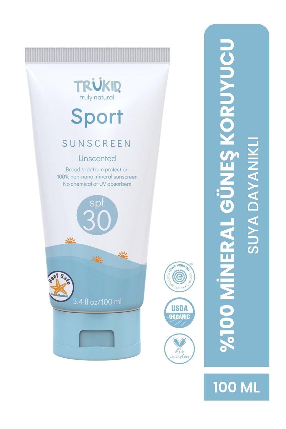 Sport Spf30 Mineral Sunscreen 100Ml