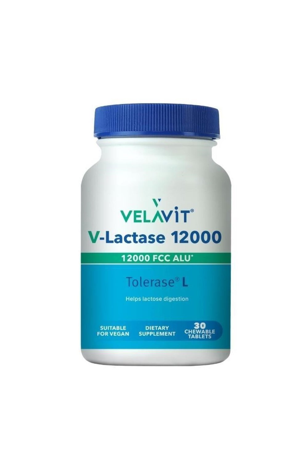 V-Lactase 12000 Mg 30 Tablet