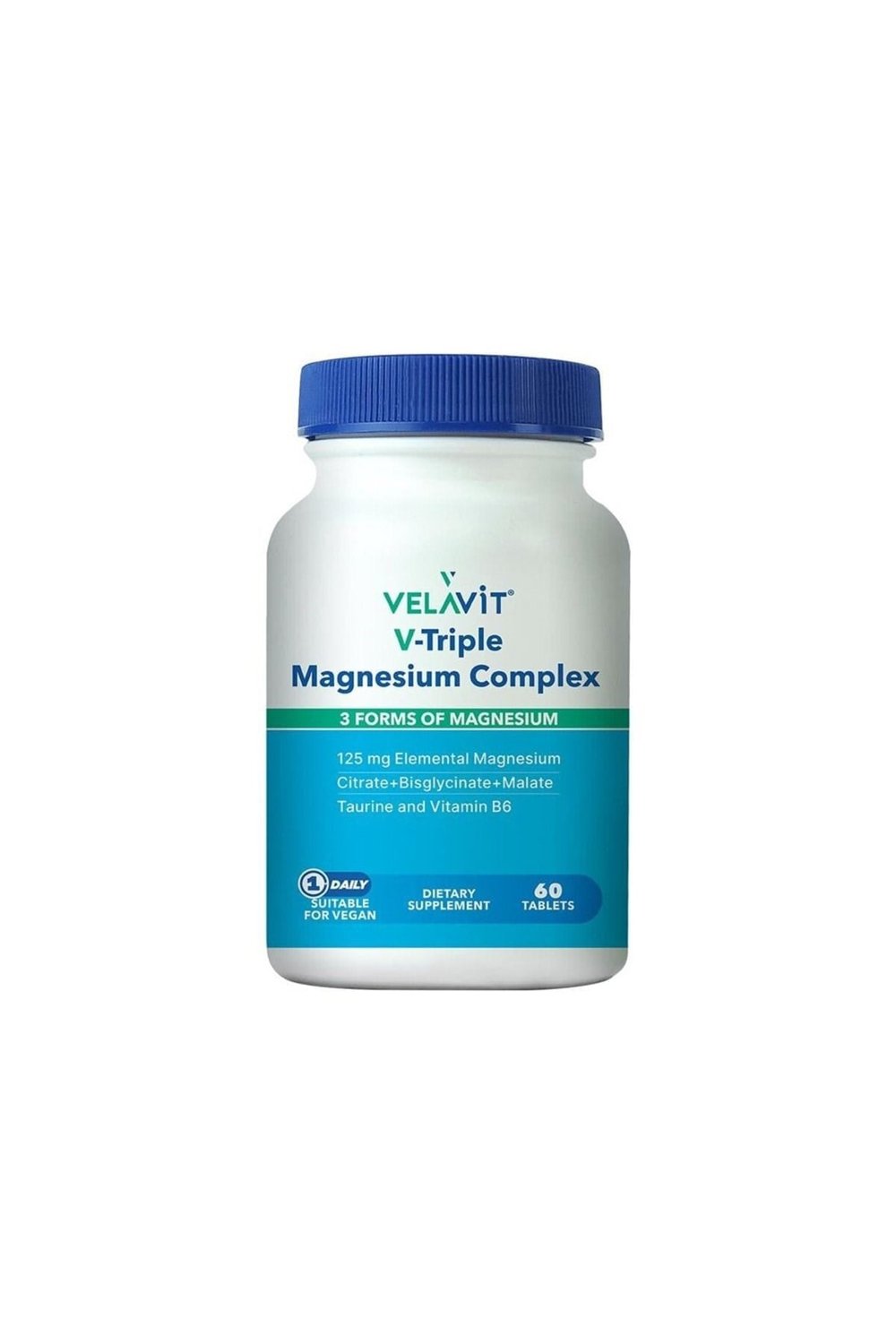 V-Triple Magnesium Complex Magnezyum İçeren Takviye Edici Gıda 60 Tablet