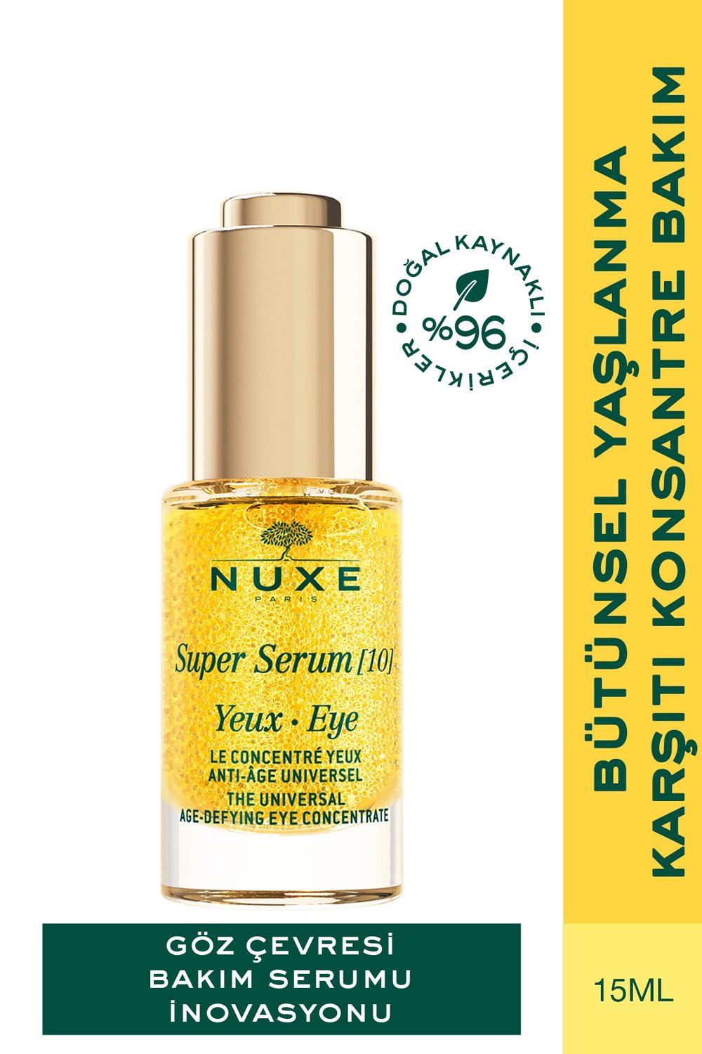 Yaşlanma Karşıtı Göz Çevresi Super Serum 15 ml