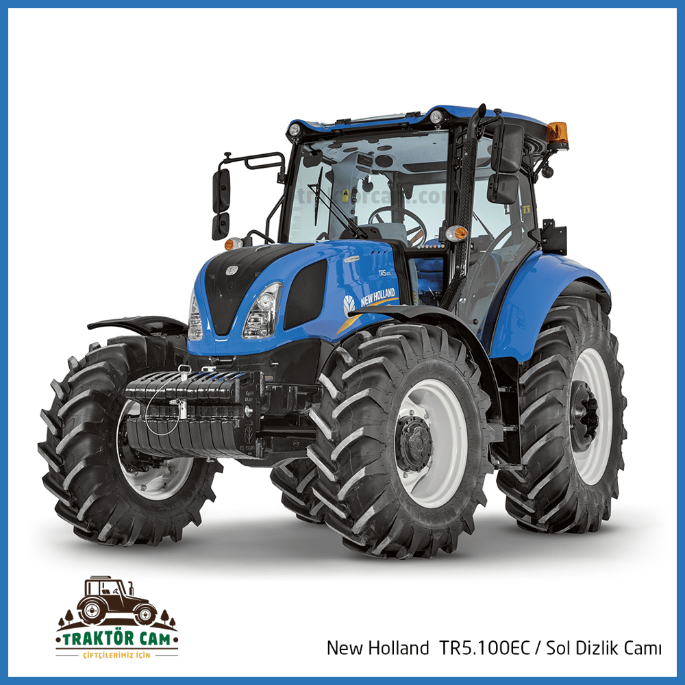 New Holland TR5.100EC Sol Dizlik Camı