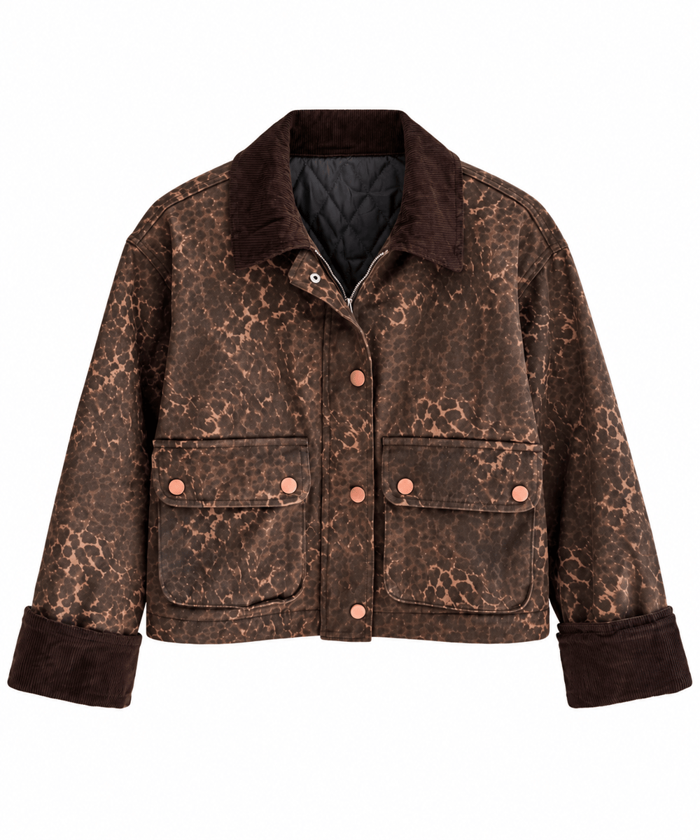 Starling Premium Leopar Ceket