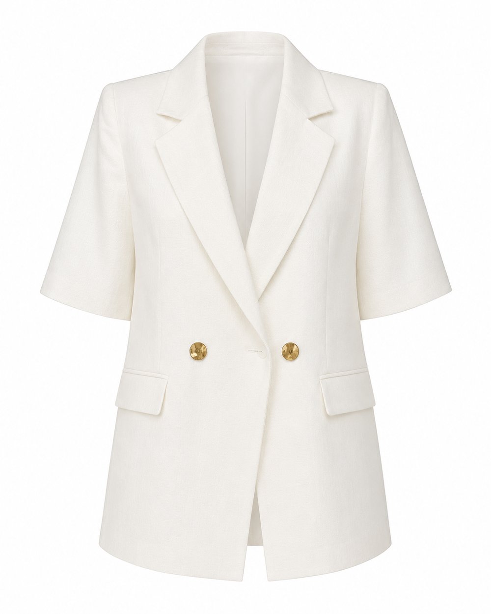 VERA İKİ DÜĞMELİ YARIM KOL BLAZER CEKET