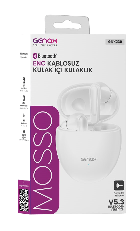 Toptan Bluetooth 5.3 ENC Kablosuz Kulak İçi Kulaklık