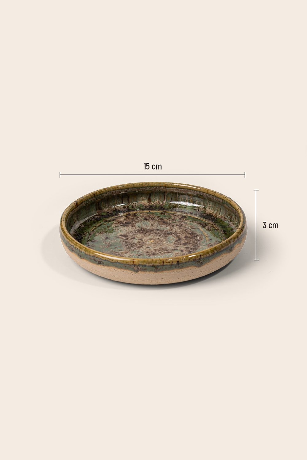 ikebana Kabı ( Suiban ) Handmade Stoneware